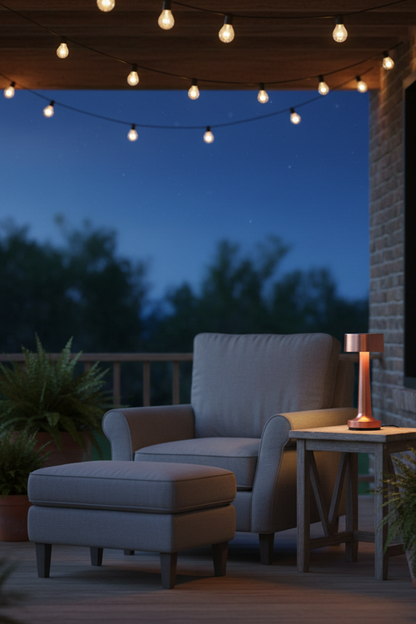 Dumbbell - Cocktail Table Lamp for Outdoor
