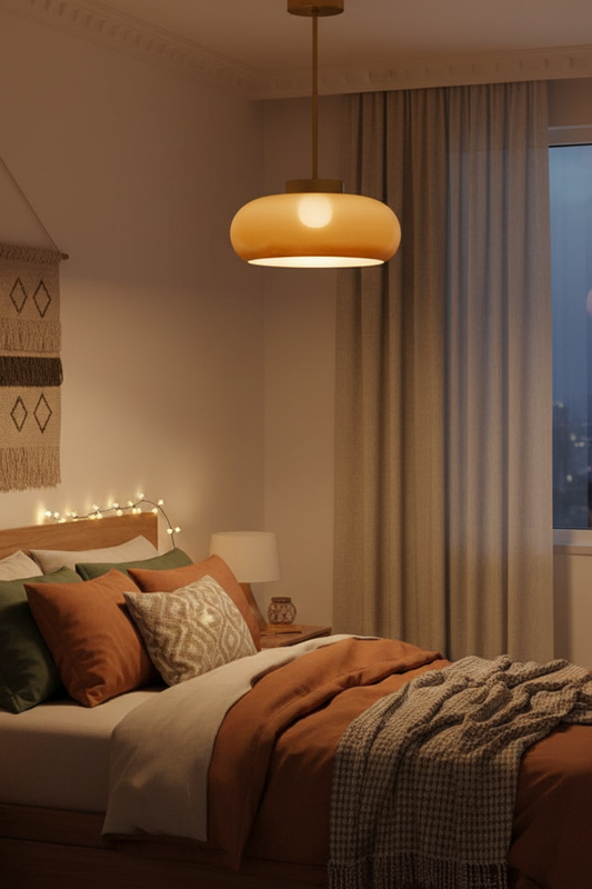 Egg Tart Ceiling Light