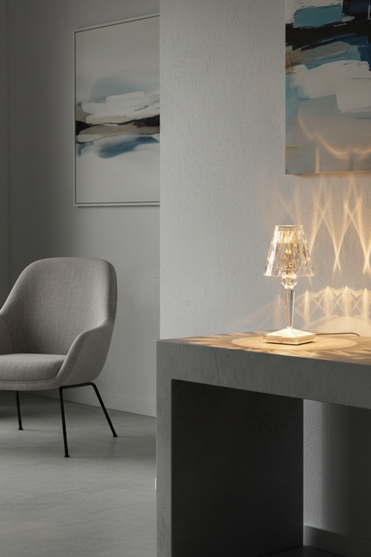Elegant Crystal Table Lamp