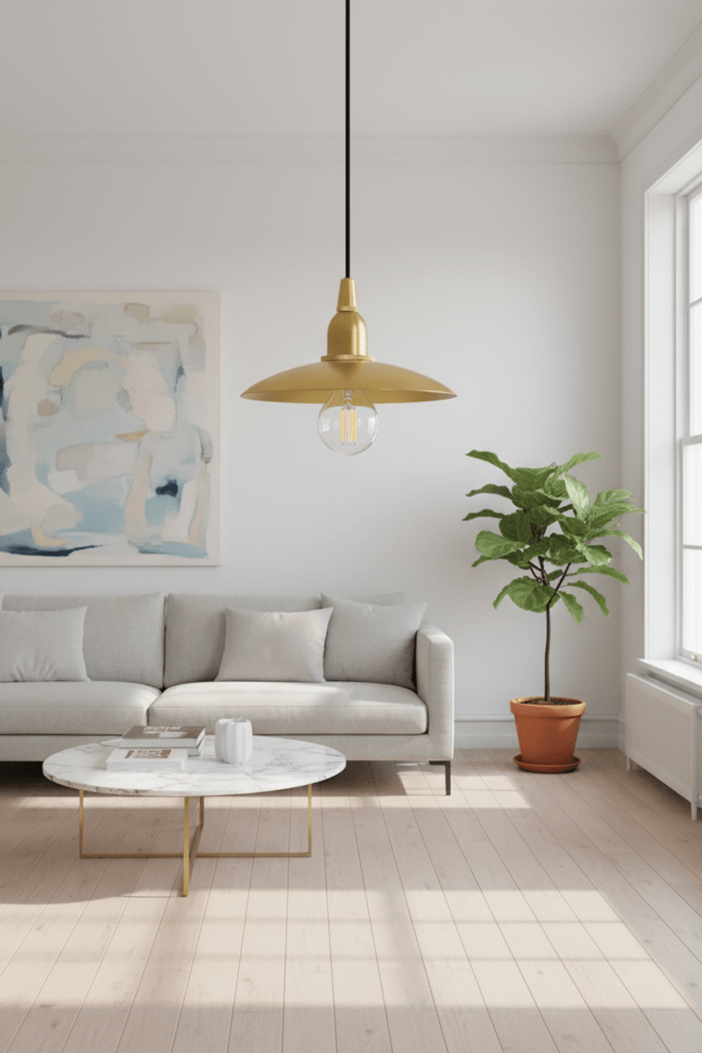 Endou｜japanese Style Classic Brass Small Pendant Light