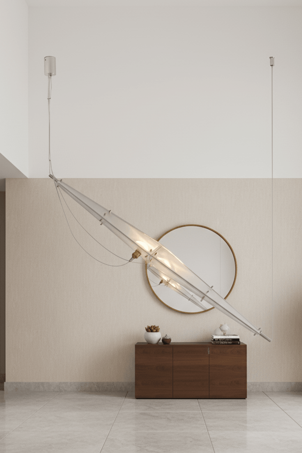 Fragment Glass Pendant Light