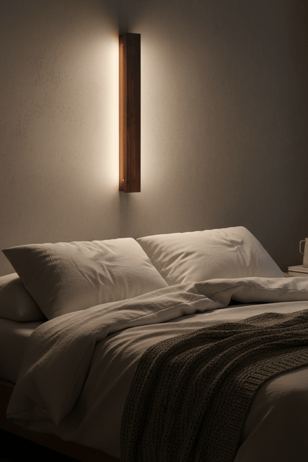 H93 Wooden Wall Sconce