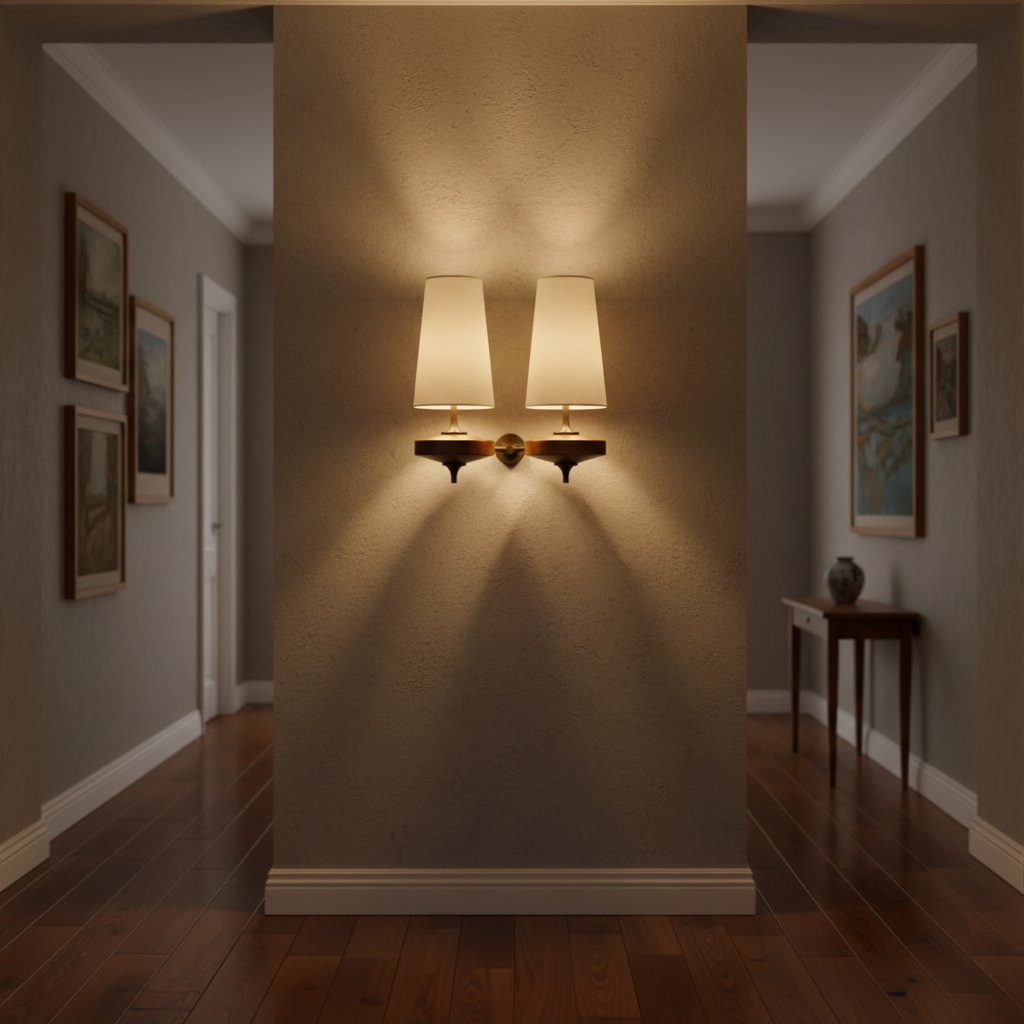 Hour Rho Twin Wall Sconce