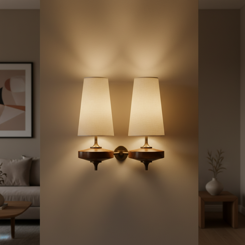 Hour Rho Twin Wall Sconce