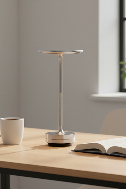 Japanese Ambient Turn - Aluminum USB Rechargeable LED Cordless Table Lamp for Dining Room