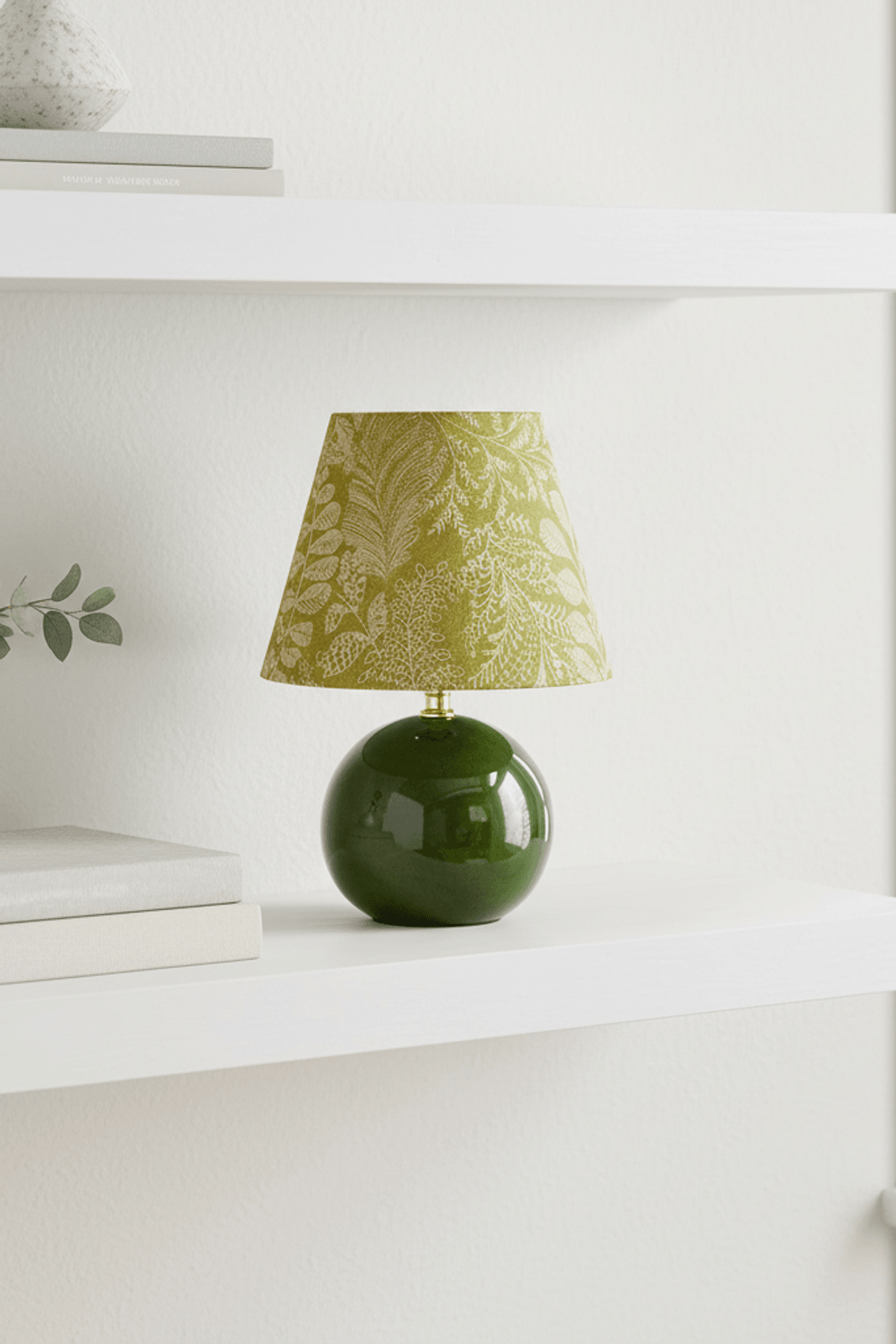 Kayo Moss Ceramic Mushroom Table Lamp