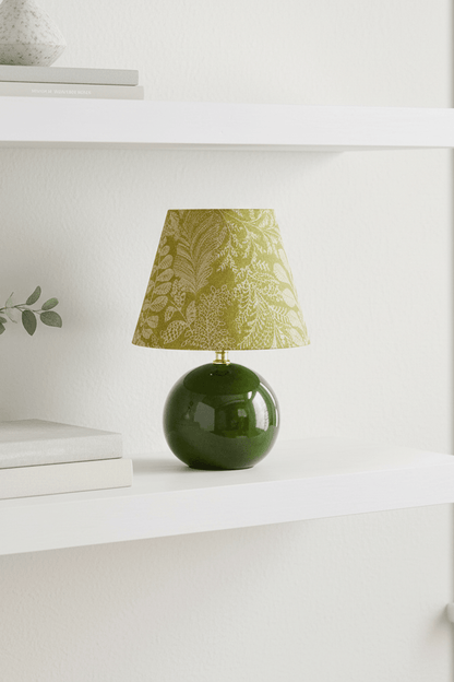 Kayo Moss Ceramic Mushroom Table Lamp