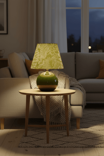 Kayo Moss Ceramic Mushroom Table Lamp