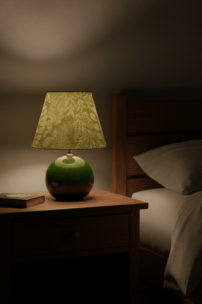 Kayo Moss Ceramic Mushroom Table Lamp
