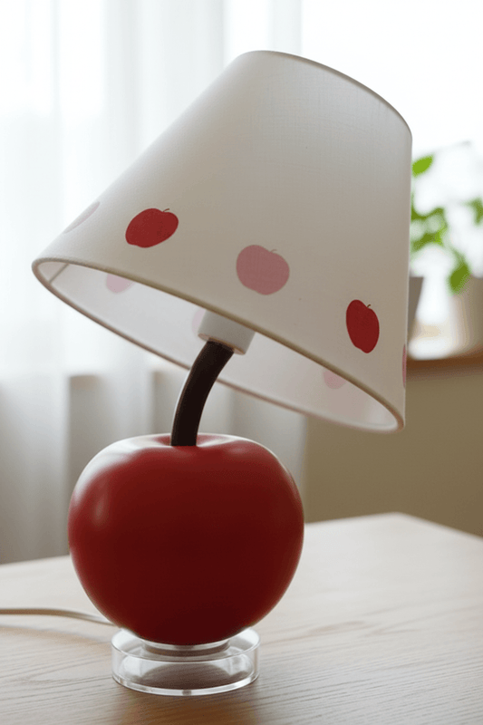 Leaning Apple Table Lamp