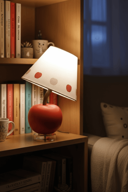 Leaning Apple Table Lamp