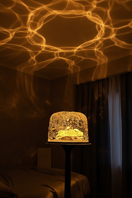 LED Water Ripple Atmosphere Projector Lamp for Living Room