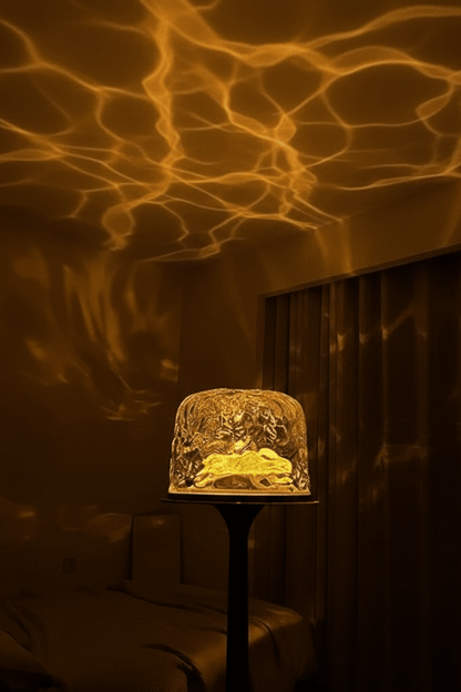 LED Water Ripple Atmosphere Projector Lamp for Living Room