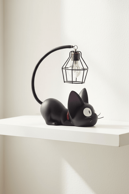 Mini Resin Cat LED Night Lamp for Bedroom
