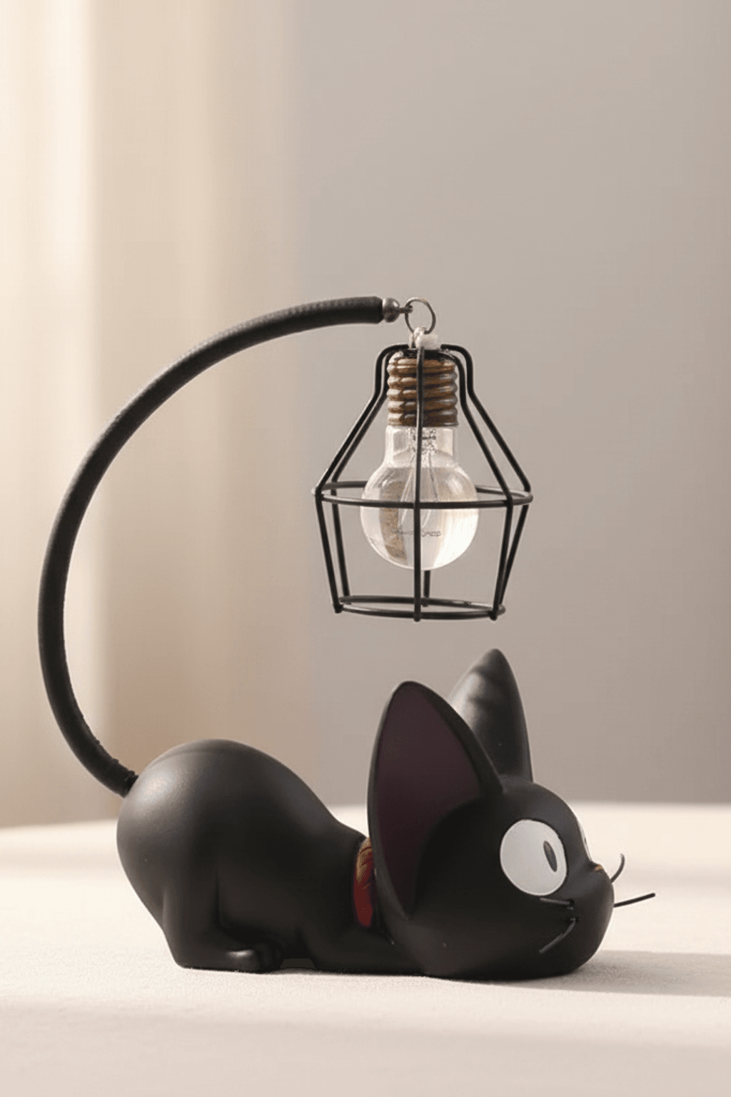 Mini Resin Cat LED Night Lamp for Bedroom