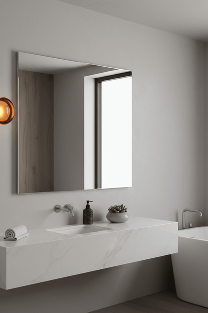 Minimalist Acrylic LED Wall Sconce for Living Room