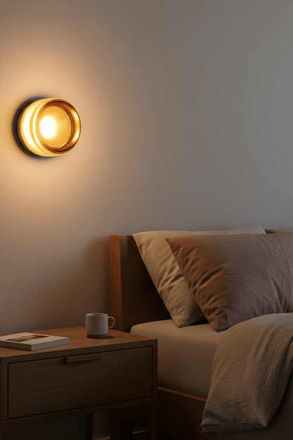 Minimalist Acrylic LED Wall Sconce for Living Room