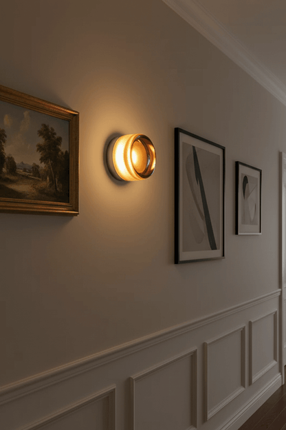 Minimalist Acrylic LED Wall Sconce for Living Room