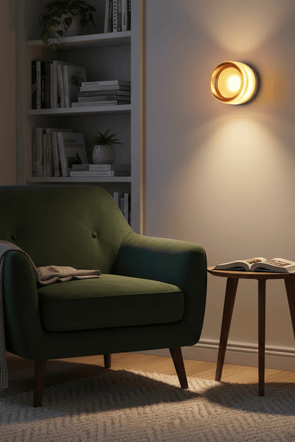 Minimalist Acrylic LED Wall Sconce for Living Room