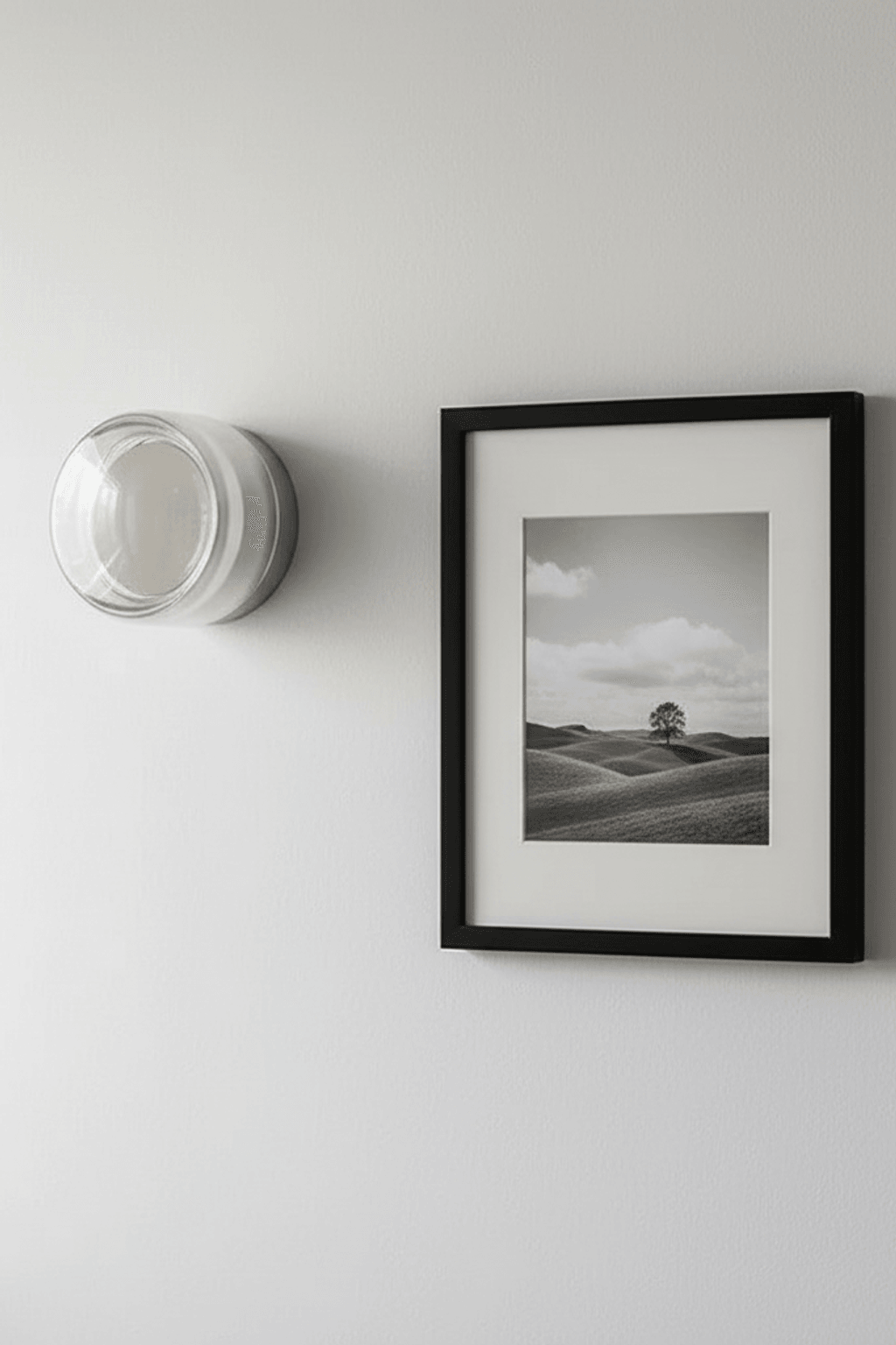 Minimalist Acrylic LED Wall Sconce for Living Room