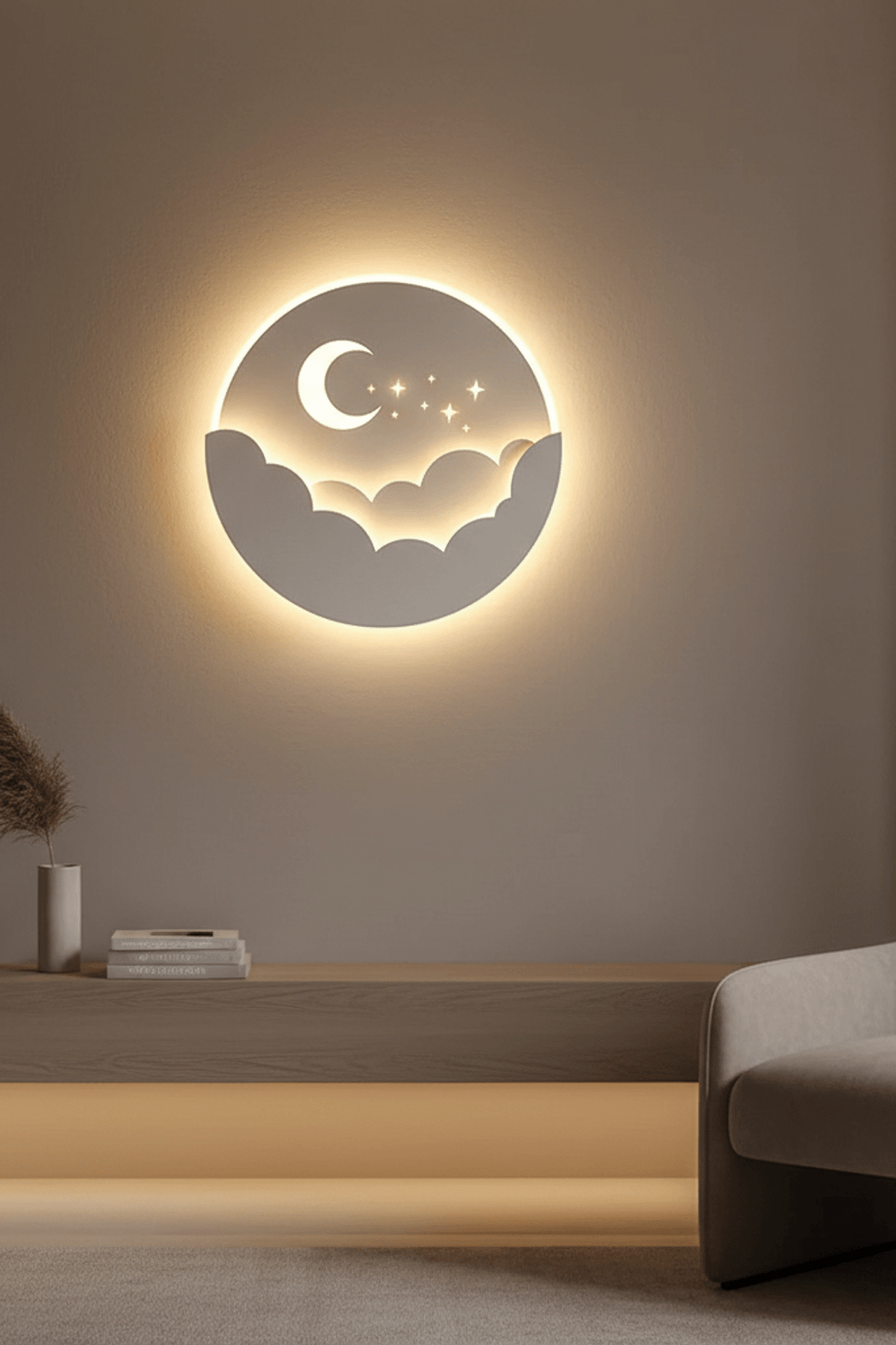 Modern LED Wall Sconce Lamp for Living Room