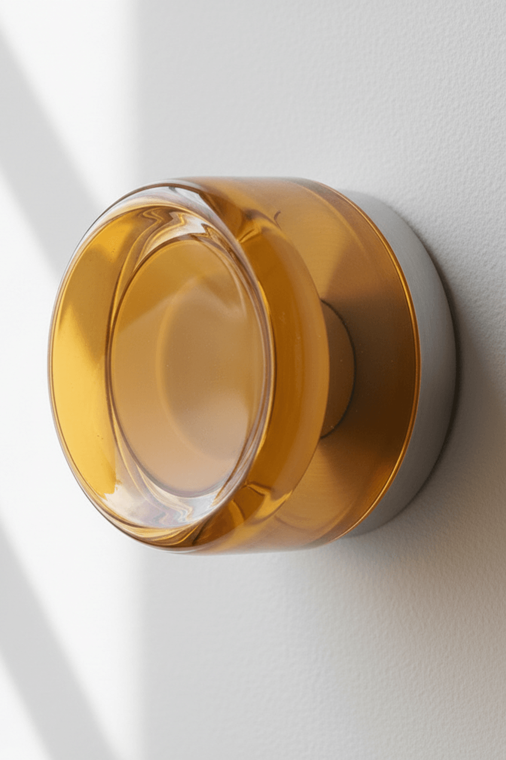 Modern Round 3-Color LED Wall Sconce for Living Room
