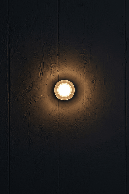 Modern Round 3-Color LED Wall Sconce for Living Room