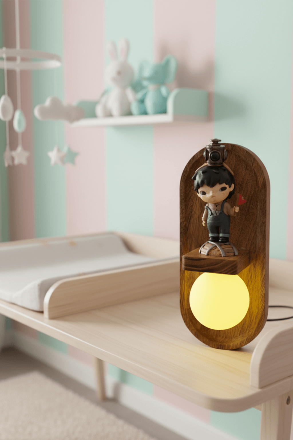 Moon Night Light Fridge Magnets for Kitchen