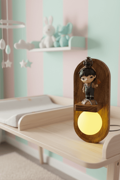 Moon Night Light Fridge Magnets for Kitchen