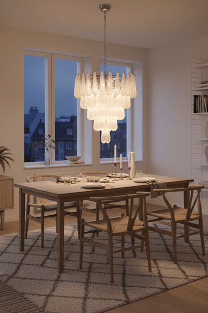 Murano Drop Chandelier Pendant Light