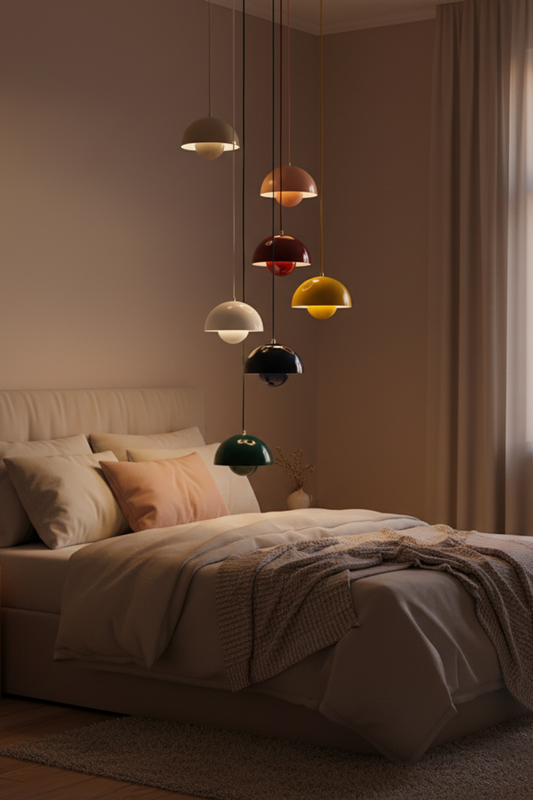 Mushroom Pendant Light - 9.1"