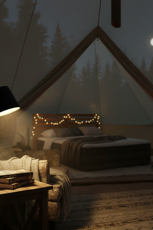 Ozzie Small Portable Lamp for Outdoor