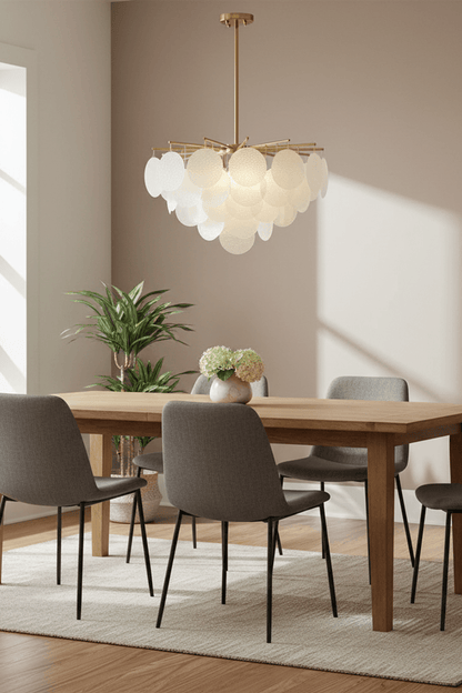 Postmodern Glass Wind Chime Handmade Chandelier / Pendant Light