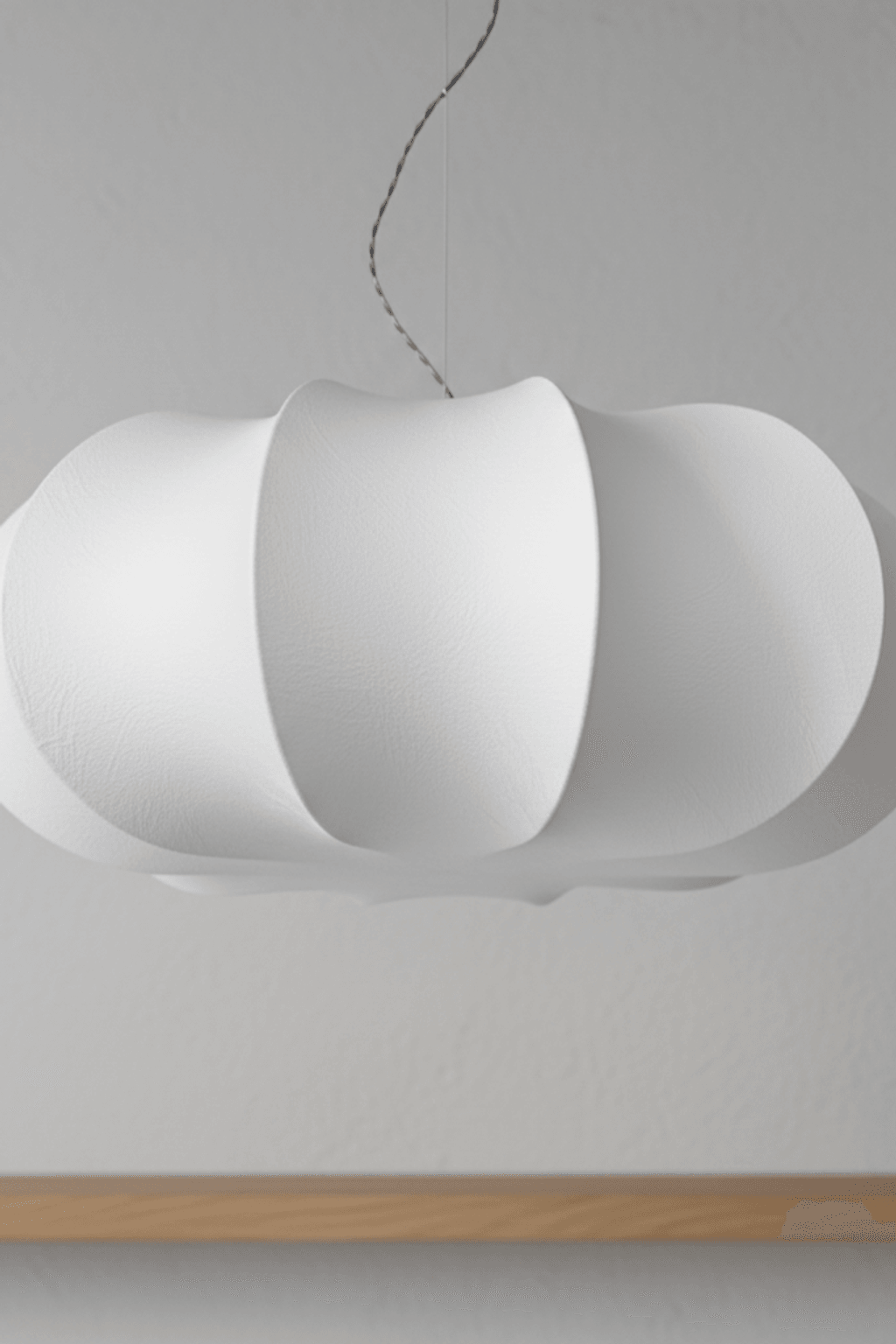 Pumpkin Silk Pendant Light - Classic Version