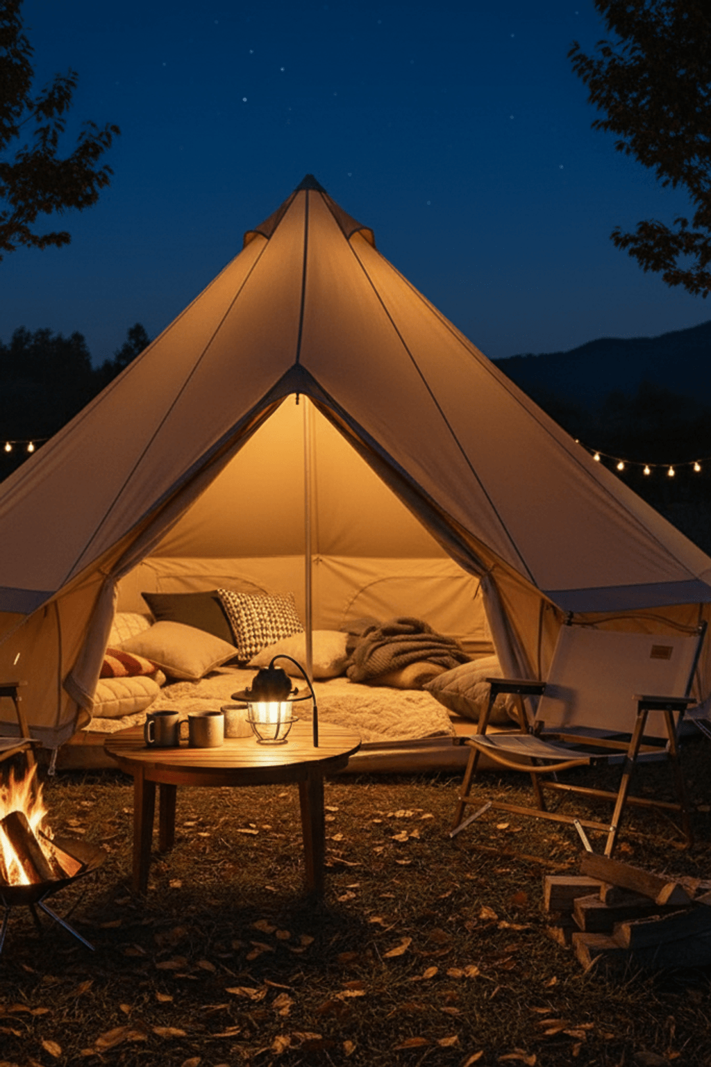Rechargeable Vintage Camping Lantern for Outdoor
