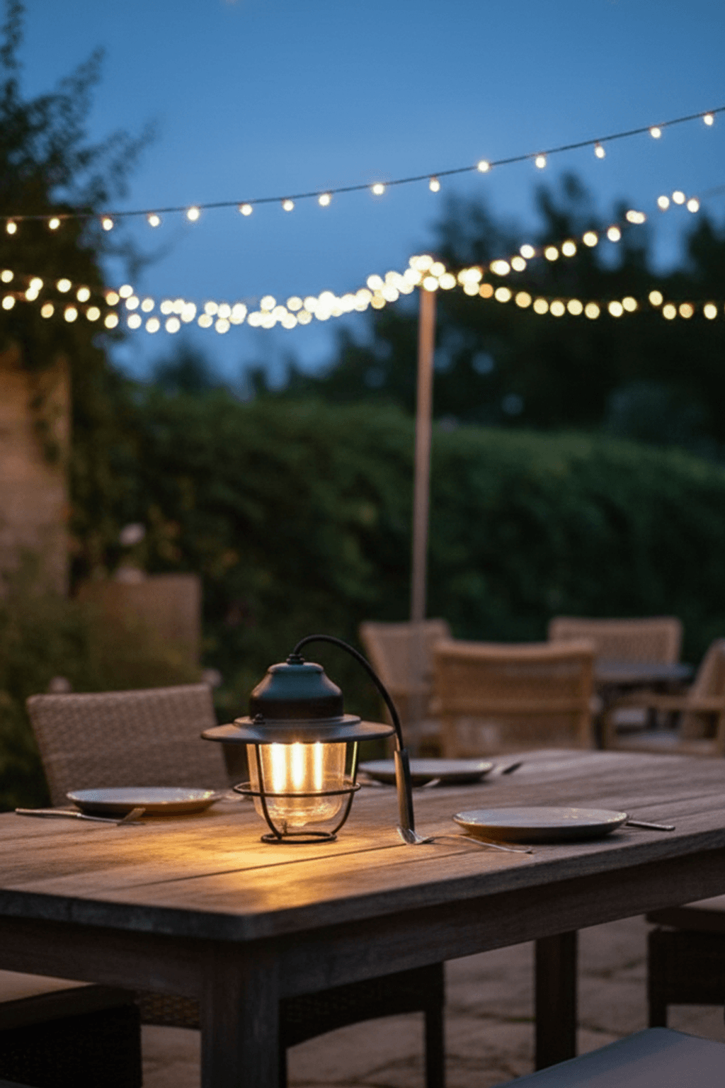 Rechargeable Vintage Camping Lantern for Outdoor