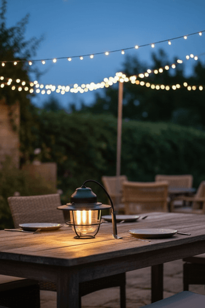 Rechargeable Vintage Camping Lantern for Outdoor