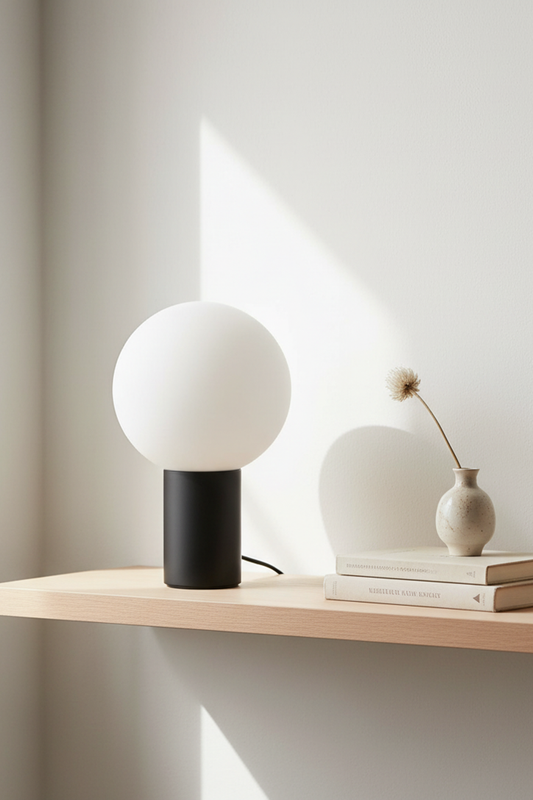 Sy2 Glass Orb Table Lamp