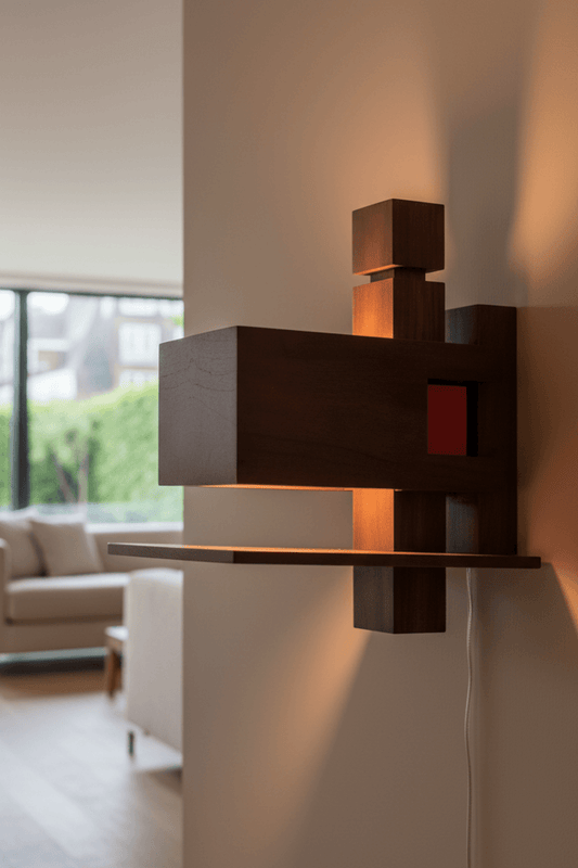 Taliesin Oak Wall Sconce