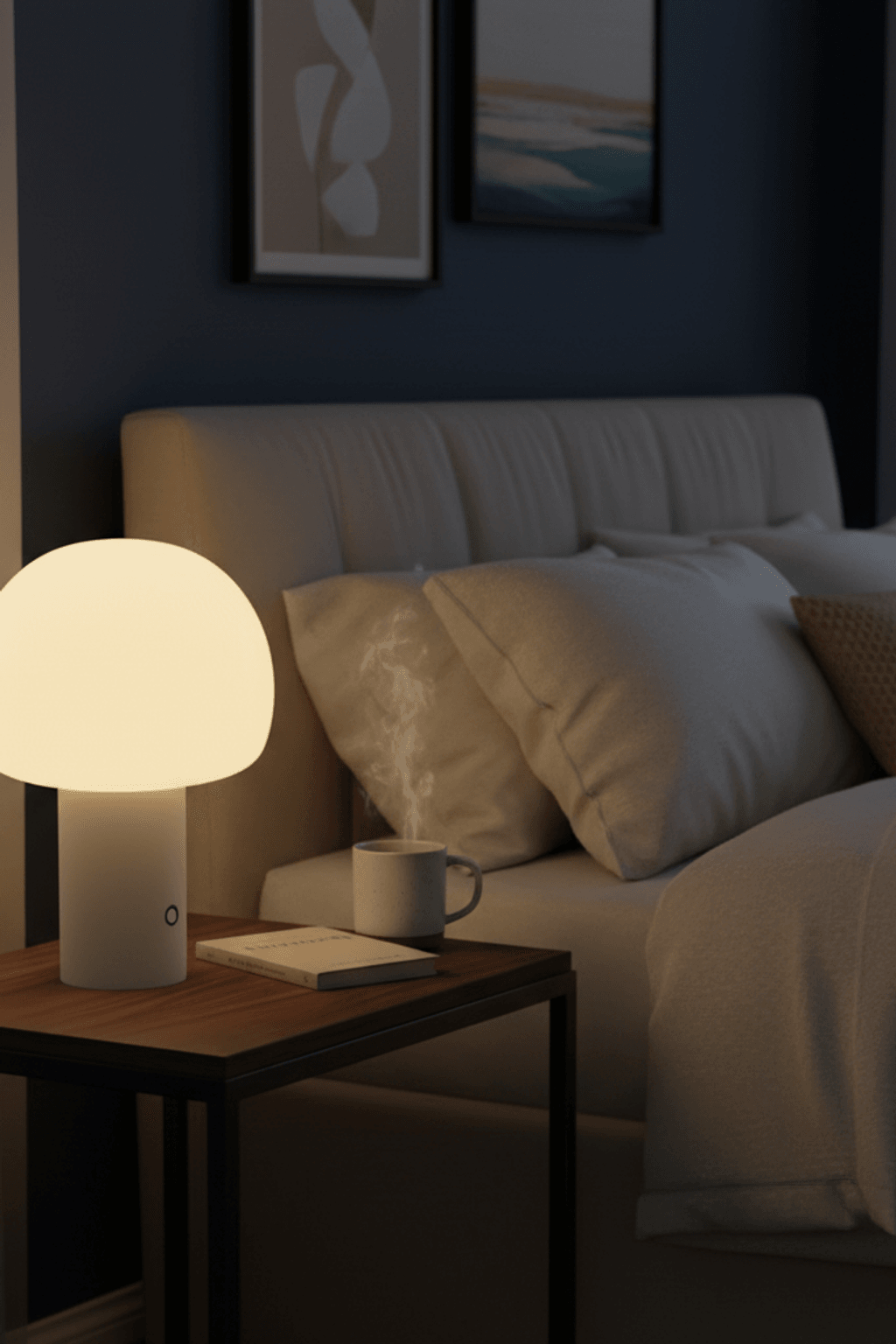 The Glow-Puff Lamp for Living Room