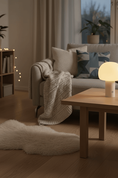 The Glow-Puff Lamp for Living Room