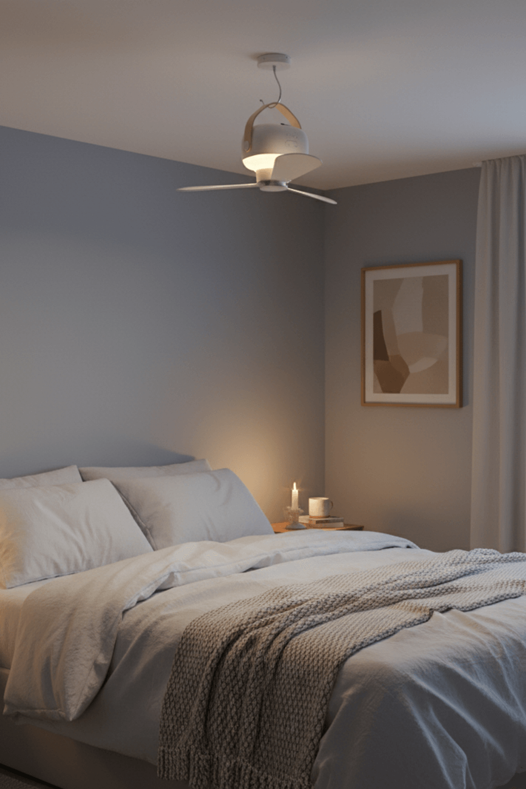 The Nomad Fan & Light for Bedroom