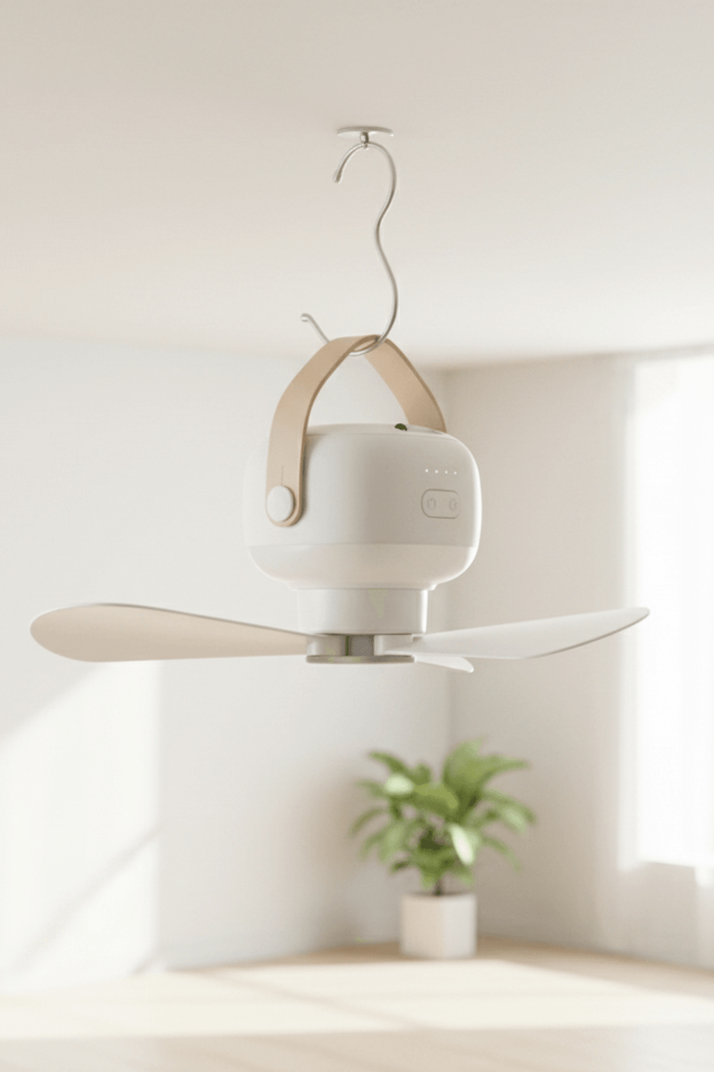The Nomad Fan & Light for Bedroom