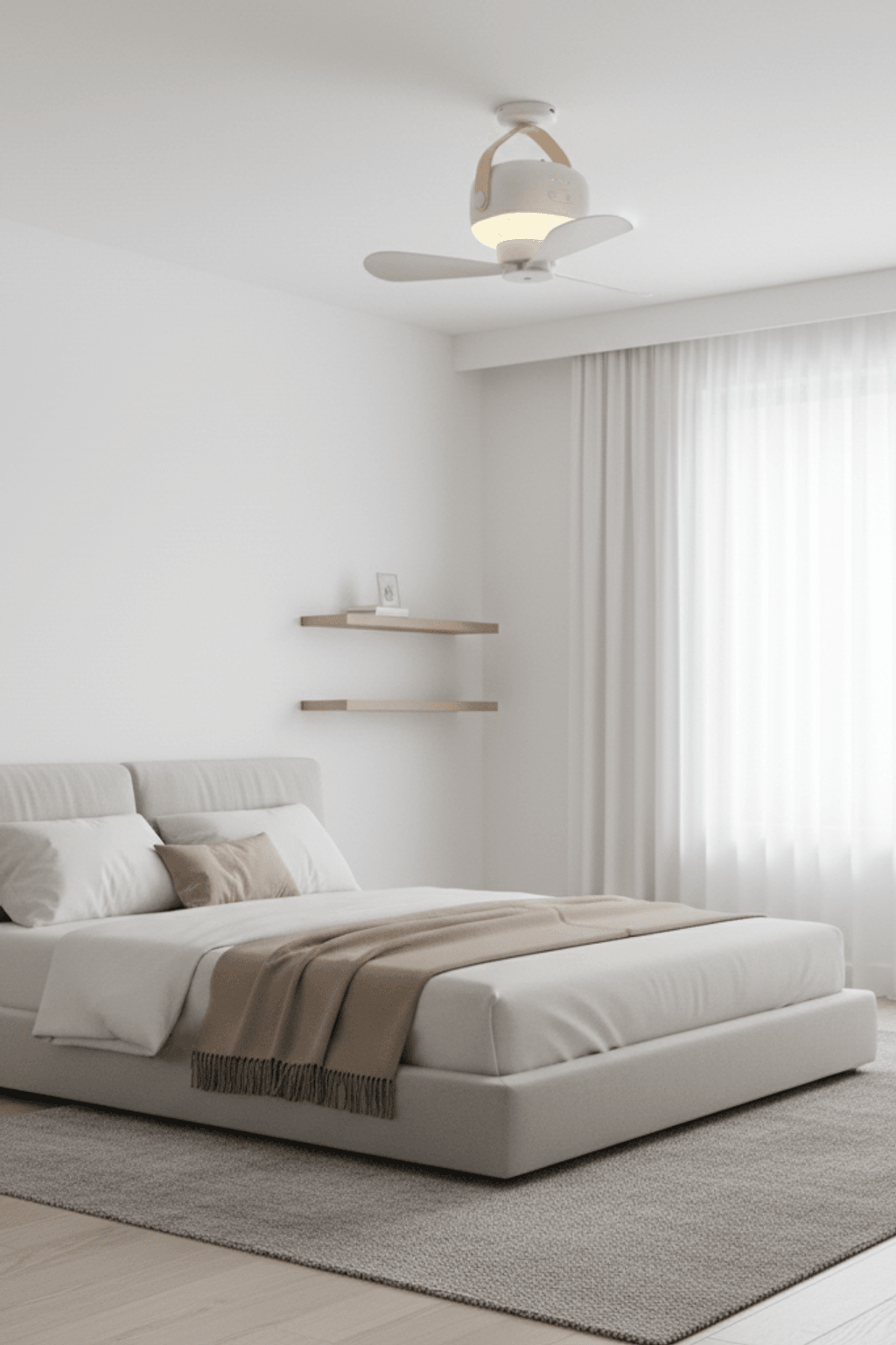 The Nomad Fan & Light for Bedroom