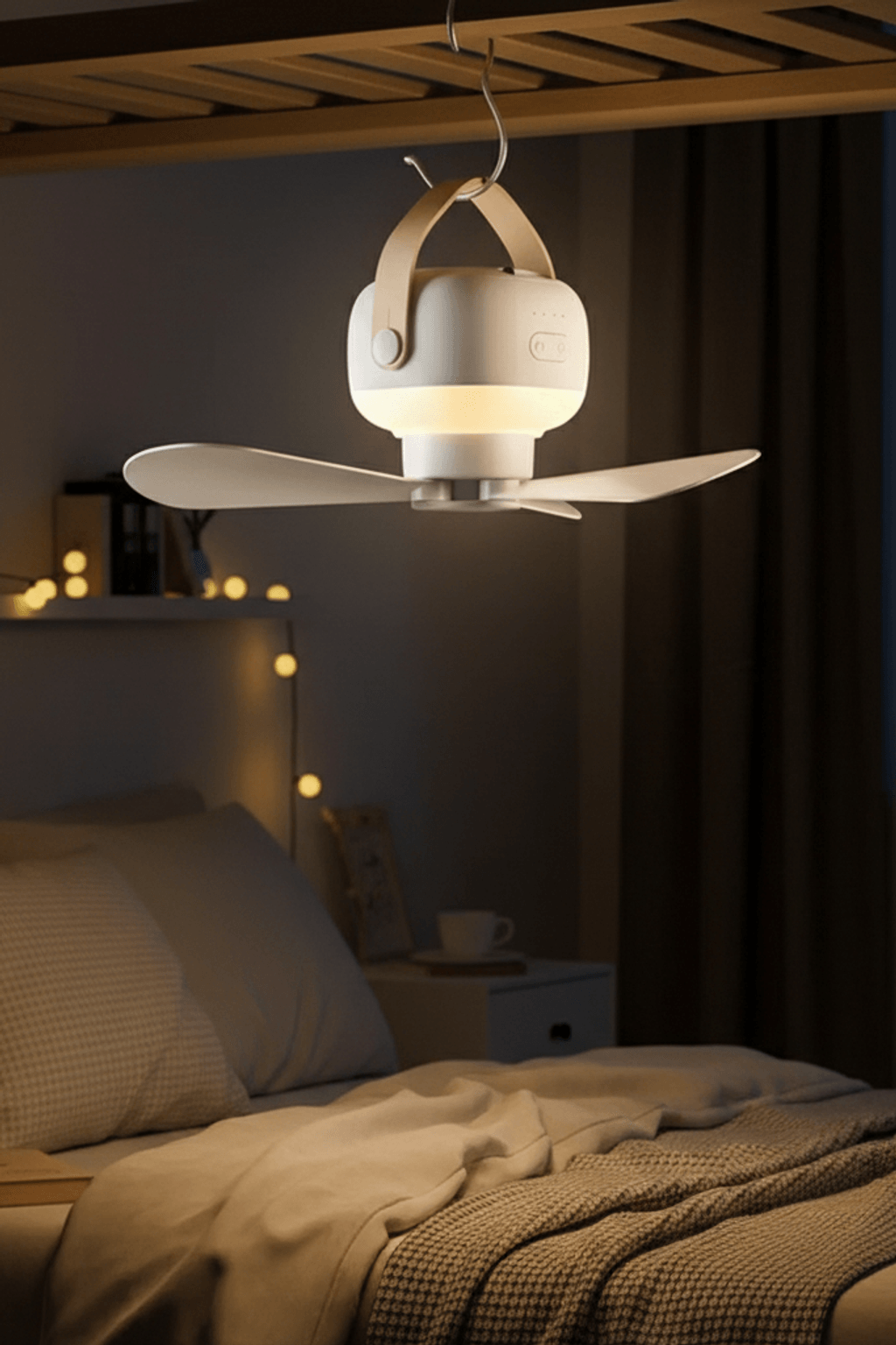 The Nomad Fan & Light for Bedroom
