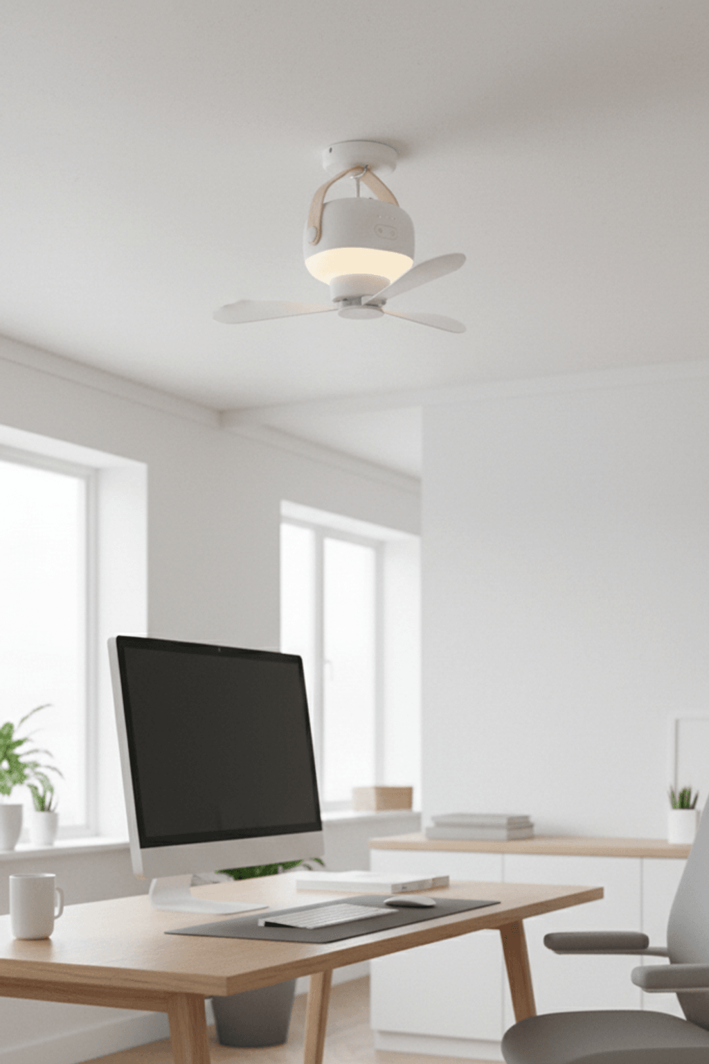The Nomad Fan & Light for Bedroom