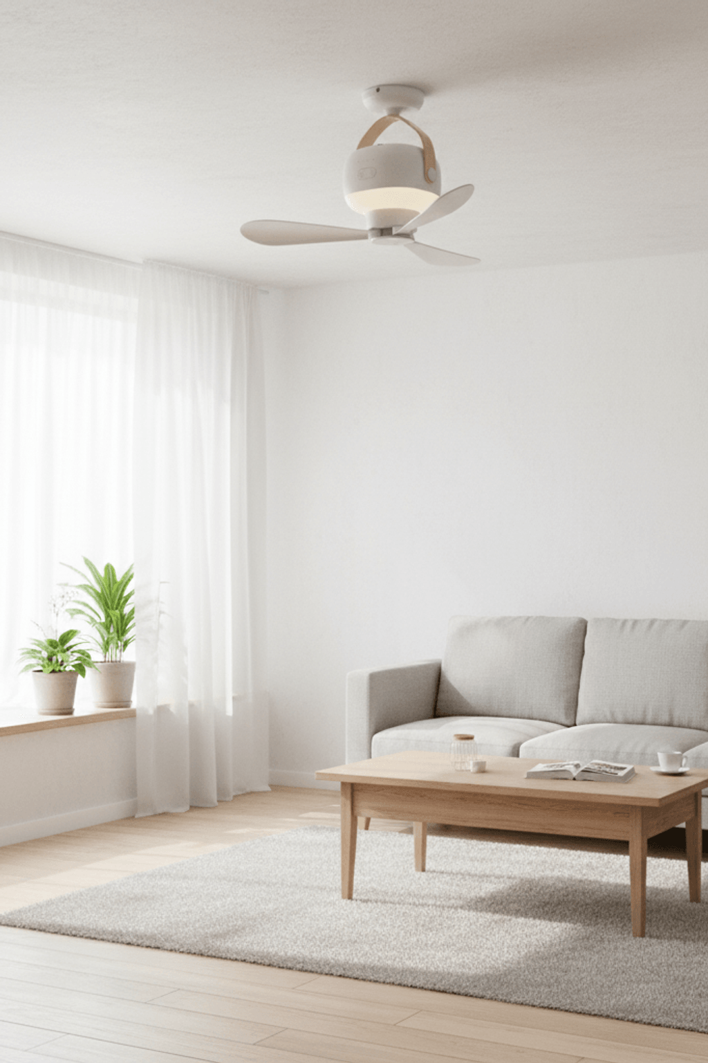 The Nomad Fan & Light for Bedroom