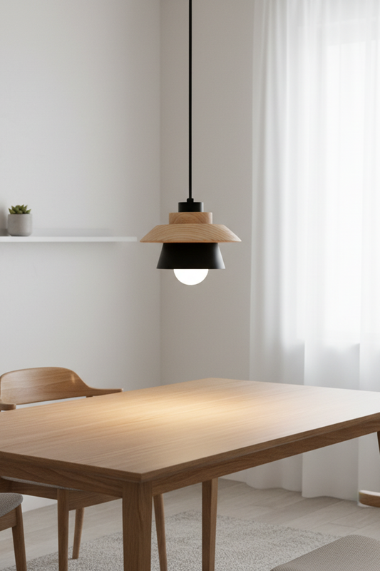 Timeless Black Pendant Light for Dining Room