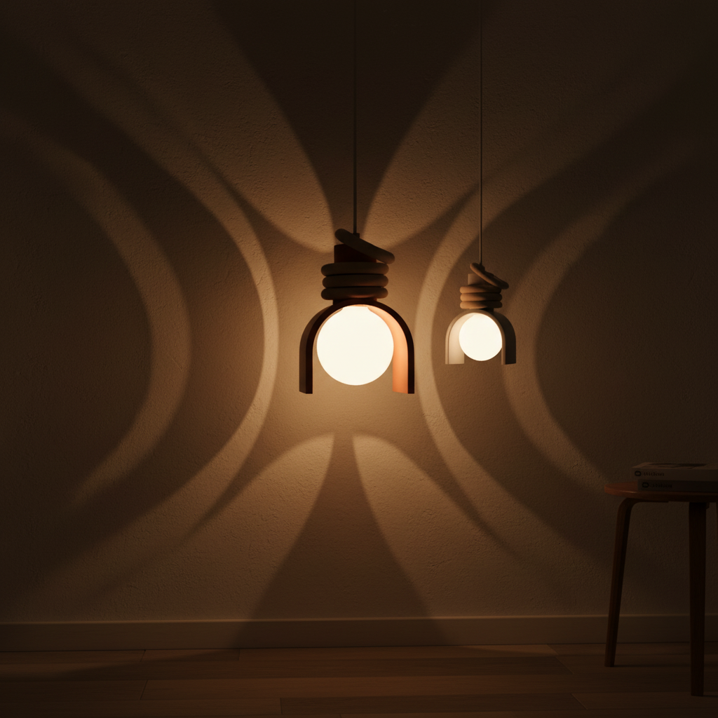 Vanilla Glow Pendant Light