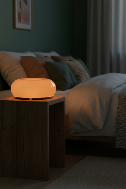 Varma LED Table / Wall Donut Lamp - Amber